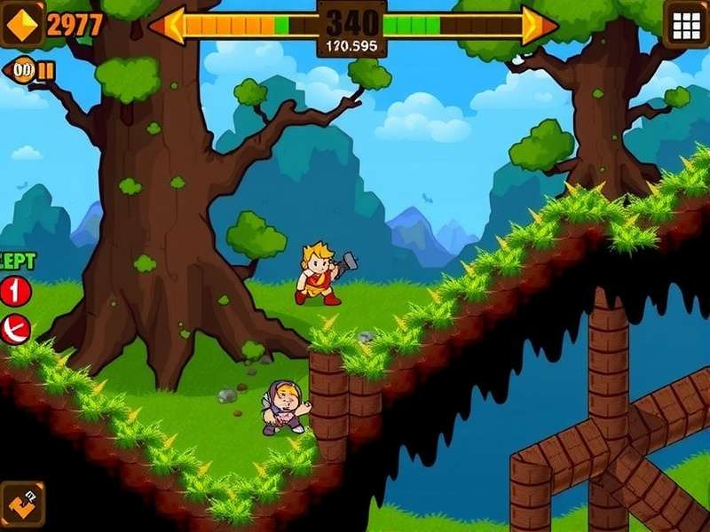 Choco Pixel Pathfinder Gameplay Screenshot